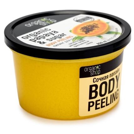 Organic Shop Body Care Organic Papaya & Sugar Body Peeling Пилинг для тела Сочная Папайя