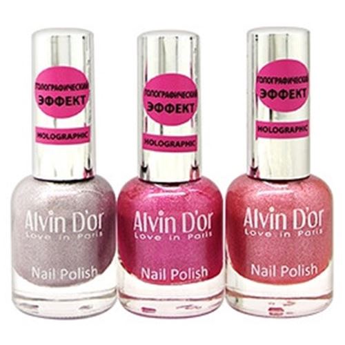 Alvin D or Nail Care & Color  Nail Polish Holographic Лак для ногтей