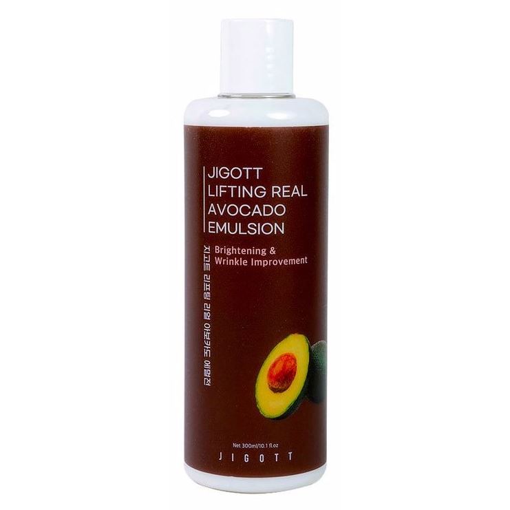 Jigott Skin Care Lifting Real Avocado Emulsion  Эмульсия-лифтинг с авокадо 