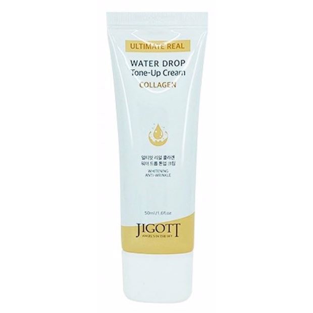 Jigott Skin Care Ultimate Real Collagen Water Drop Tone Up Cream Крем для лица антивозрастной с коллагеном