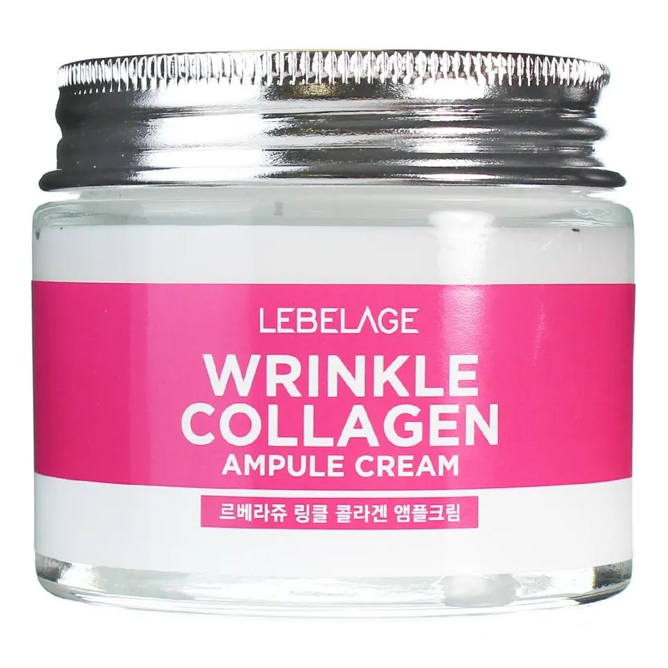 Lebelage Face Care Ampule Cream Wrinkle Collagen  Крем для лица ампульный антивозрастной c коллагеном 