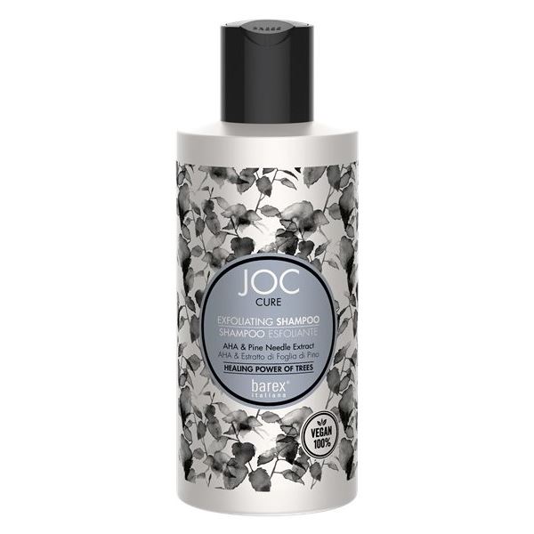Barex Joc CURE Exfoliating Shampoo with Italian Fruit Acids with detox effect Эксфолиирующий детокс-шампунь для кожи головы