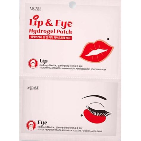 Mijin Mask Mj Care Lip & Eye Hydrogel Patch Маска-патч для губ и глаз