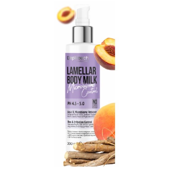 Depiltouch Уход за кожей  Exclusive series Lamellar Body Milk Биоактивные ламиллярные сливки