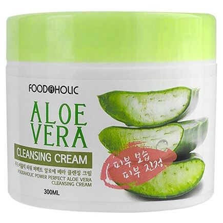 FoodaHolic Cleansing Aloe Vera Cleansing Cream Очищающий крем для лица с экстрактом алоэ 