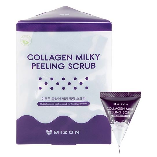 Mizon Collagen Collagen Milky Peeling Scrub  Молочный пилинг-скраб с коллагеном