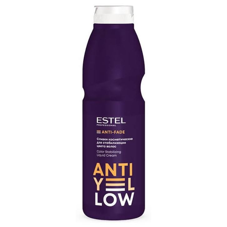 Estel Professional Coloring Hair Anti-Yellow Сливки косметические для стабилизации цвета волос Anti-Yellow  Color Stabilizing Liquid Cream