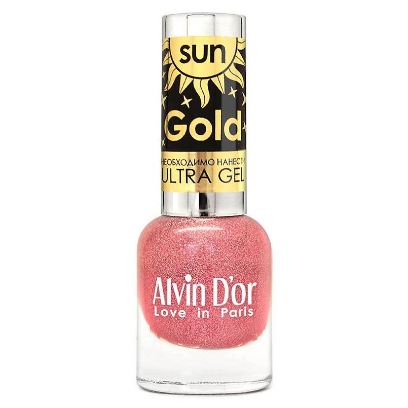 Alvin D or Nail Care & Color  Nail Polish Sun Gold Лак для ногтей