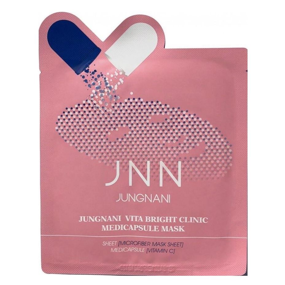 Jungnani Masks JNN Vita Bright Clinic Medicapsule Mask Маска тканевая для сияния кожи с витамином C