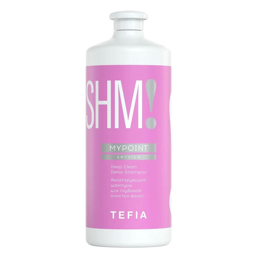 Tefia Color Creats Mypoint! service Deep Clean Detox Shampoo Хелатирующий шампунь для глубокой очистки волос