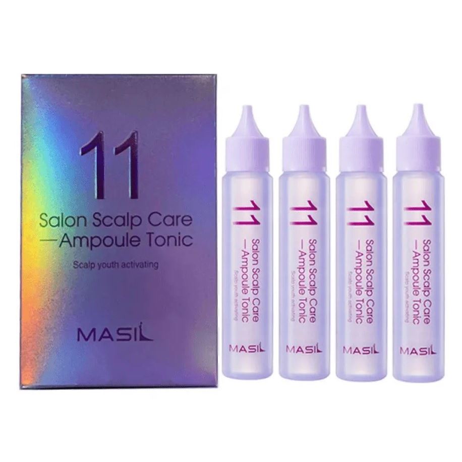 Masil Hair Care 11 Salon Scalp Care Ampoule Tonic Восстанавливающая укрепляющая сыворотка для кожи головы