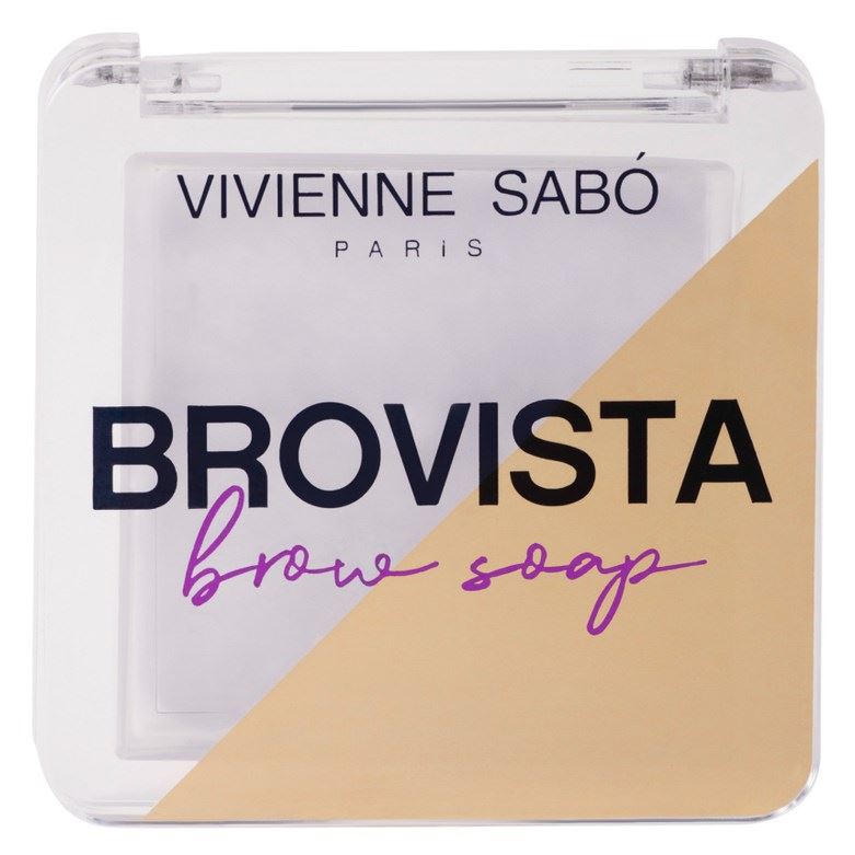 Vivienne Sabo Make Up Eyebrow Fixative/Fixateur des sourcils «Brovista brow soap» Фиксатор для бровей