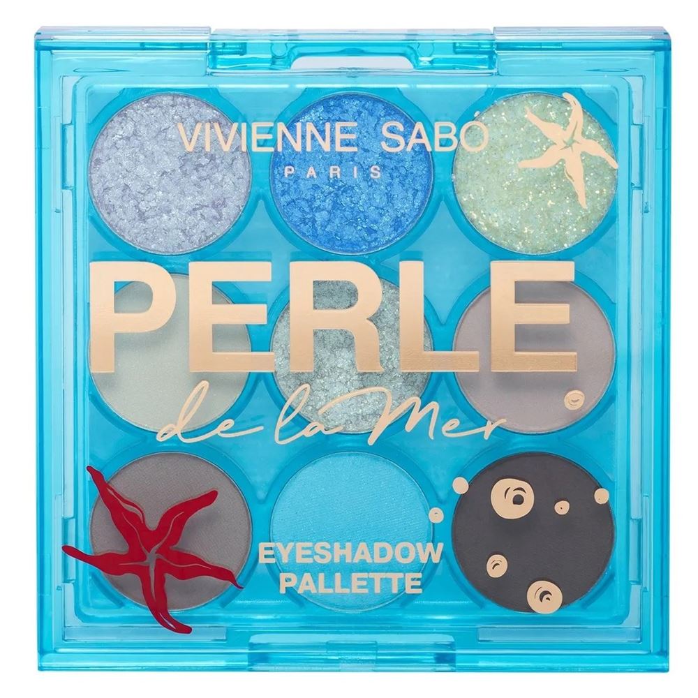 Vivienne Sabo Make Up Eyeshadow Palette/Palette d'ombres a paupieres "Perle de la mer"  Палетка теней