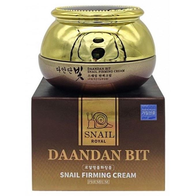 Jigott Skin Care Daandan Bit Snail Firming Cream  Восстанавливающий крем для ослабленной и потерявшей эластичность кожи