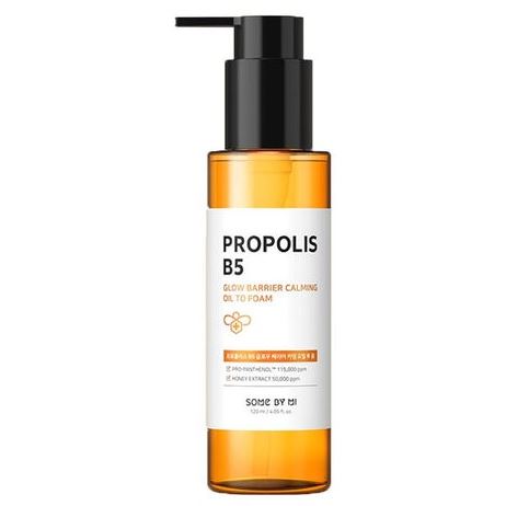 Some By Mi Faсe Care Propolis В5 Glow Barrier Claming Oil To Foam  Масло-пенка для сияния кожи с прополисом.
