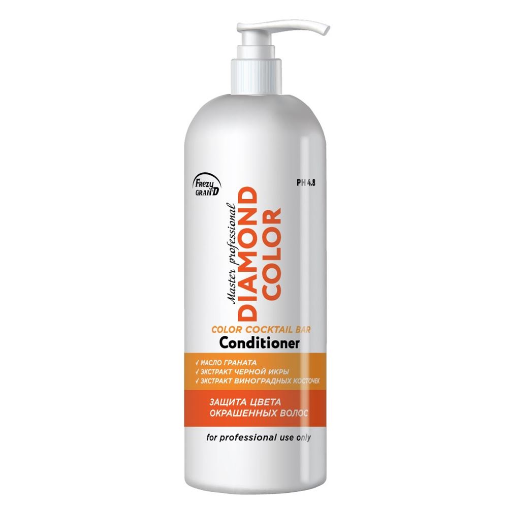 Frezy Grand Master Professional Conditioner Diamond Color  Кондиционер для окрашенных волос с экстрактом черной икры