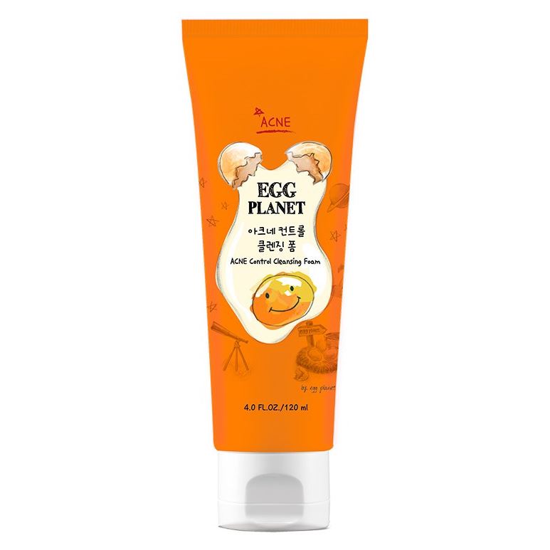 Daeng Gi Meo Ri Face & Body Care Egg Planet Acne Control Cleansing Foam Пенка для умывания очищающая и выравнивающая тон кожи 