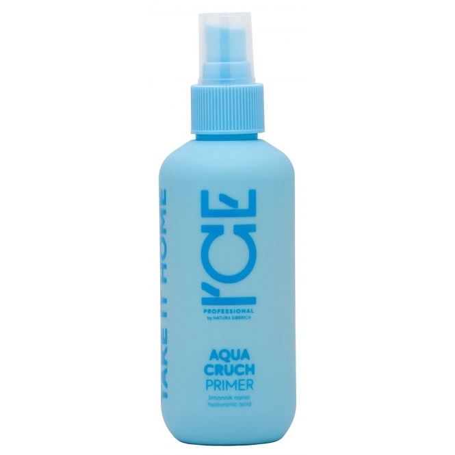 ICE Professional Take It Home Take It Home Aqua Cruch Праймер-спрей для волос «Увлажняющий» Праймер-спрей для волос «Увлажняющий»