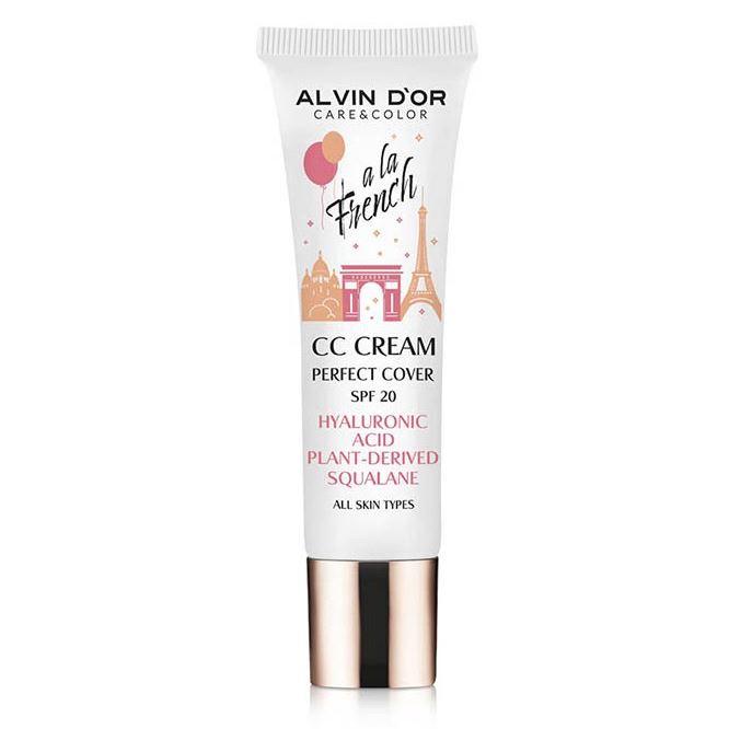 Alvin D or Make Up A La French - CC Cream Perfect Cover SPF20 Тональный СС крем для лица
