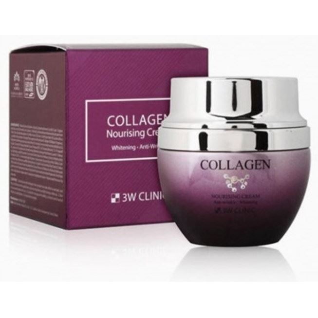3W Clinic Anti-Age Collagen Nourishing Cream Крем для лица антивозрастной питательный
