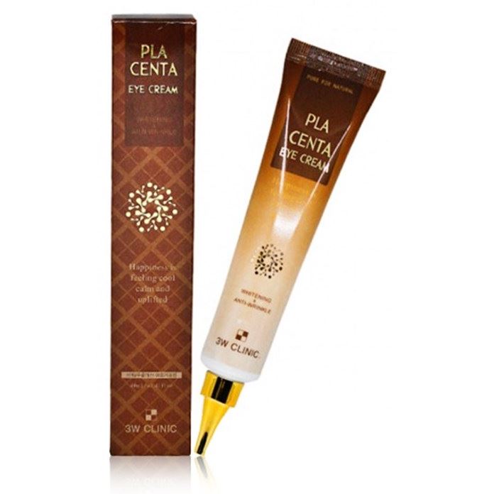 3W Clinic Anti-Age Placenta Eye Cream Крем для кожи вокруг глаз с плацентой 