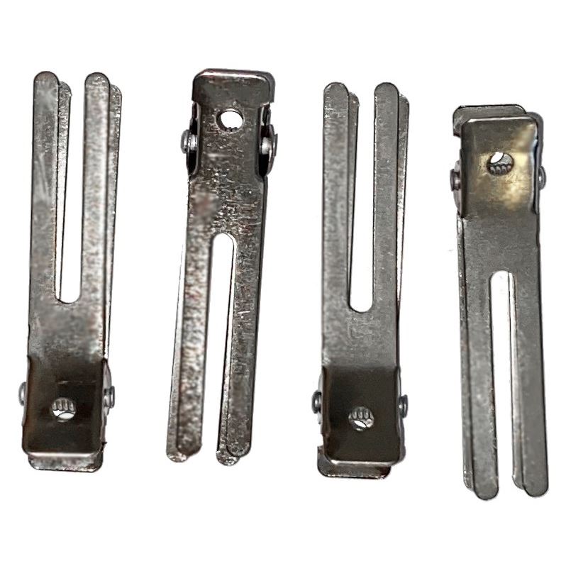 Dewal Professional Аксессуары для волос CL939 Зажим для волос DEWAL серебристый двойной , металл, 4,6 см 50 шт/уп CL939 Зажим для волос DEWAL серебристый двойной , металл, 4,6 см 50 шт/уп