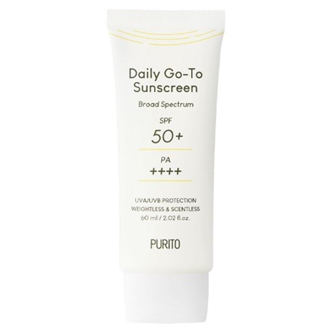 Purito Face Care Daily Go-To Sunscreen SPF50+ PA++++ Солнцезащитный крем для чувствительной кожи 