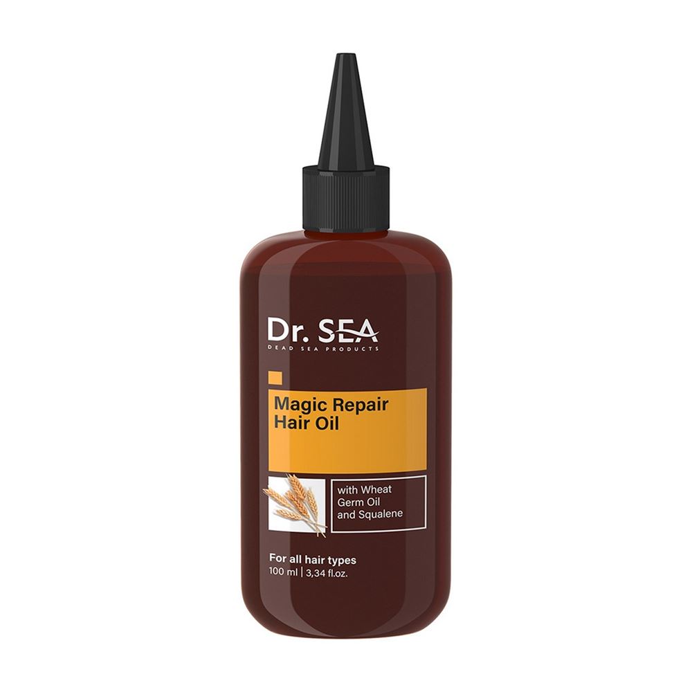 Dr. Sea Для волос Magic Repair Hair Oil Масло для волос восстанавливающее с маслом зародышей пшеницы и скваленом