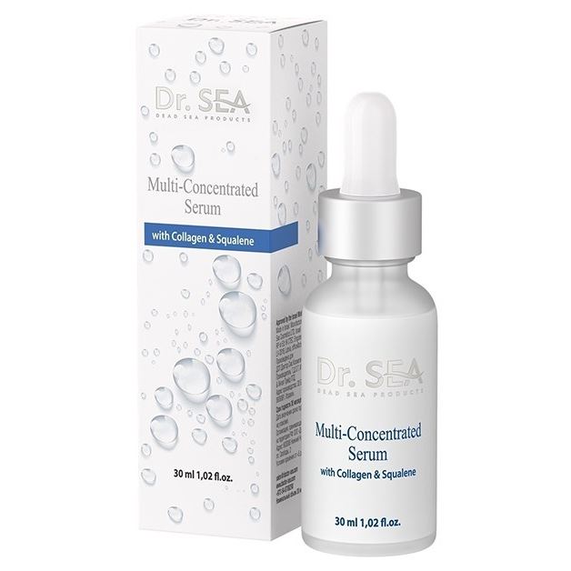 Dr. Sea Для лица Multi-Concentrated Serum Сыворотка мульти-концентрированная с коллагеном и скваленом 