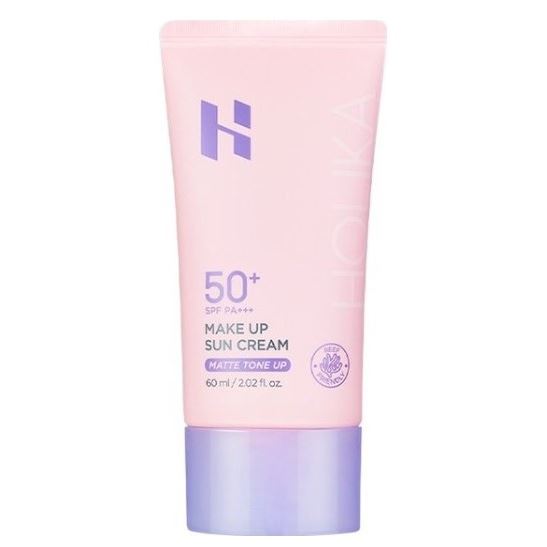 Holika Holika Sun Care Make Up Sun Cream Matte Tone Up SPF 50+ PA+++ Солнцезащитный крем для лица + матовая база под макияж с тонирующим эффектом 