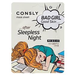Bad Girl Good Skin Mask Sheet after Sleepless Night 