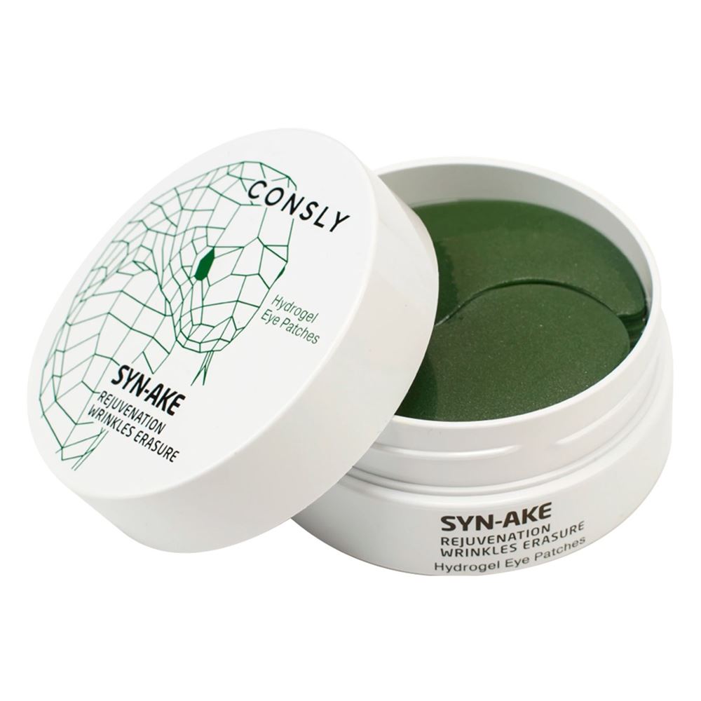 Consly Face Care Hydrogel Syn-Ake Eye Patches  Гидрогелевые патчи для области вокруг глаз с пептидом Syn-Ake