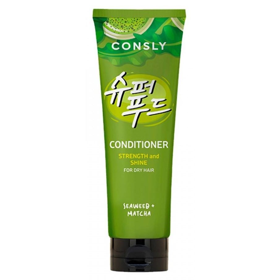 Consly Hair Care Seaweed & Matcha Conditioner for Strength & Shine  Кондиционер с экстрактами водорослей и зеленого чая Матча для силы и блеска волос