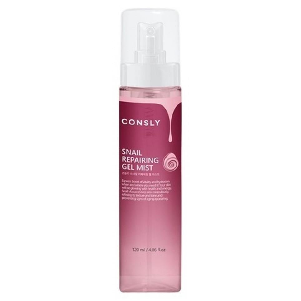 Consly Face Care Snail Repairing Gel Mist  Восстанавливающий гель-мист для лица с муцином улитки 
