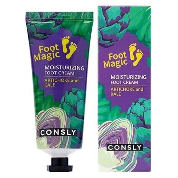 Consly Body Care Moisturizing Foot Cream Крем для ног увлажняющий с экстрактом артишока 