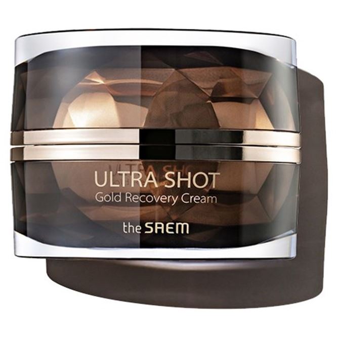 The Saem Face Care Ultra Shot Gold Recovery Cream Крем для лица укрепляющий с золотом  