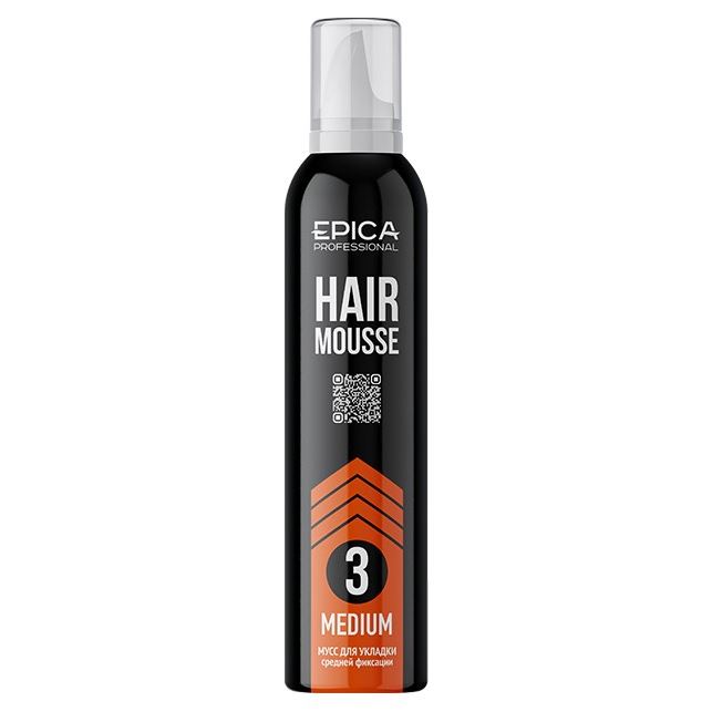 Epica Professional Styling Hair Mousse 3 Medium Мусс для укладки средней фиксации