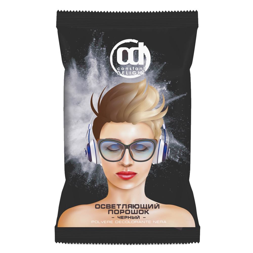 Constant Delight Colorante Осветляющий порошок Чёрный Polvere Decolorante Nera