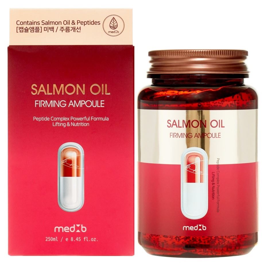 MedB Face Care Salmon Oil Firming Ampoule  Укрепляющая сыворотка для лица с маслом дикого лосося 