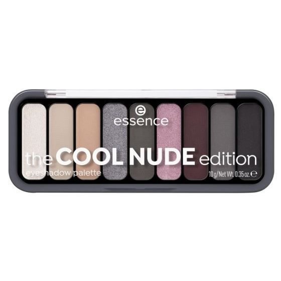 Essence Make Up The Cool Nude Edition Eyeshadow Palette Палетка теней для век 