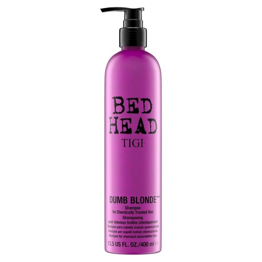 TiGi Bed Head Bed Head Dumb Blonde Shampoo Шампунь для ослабленных химически поврежденных светлых волос