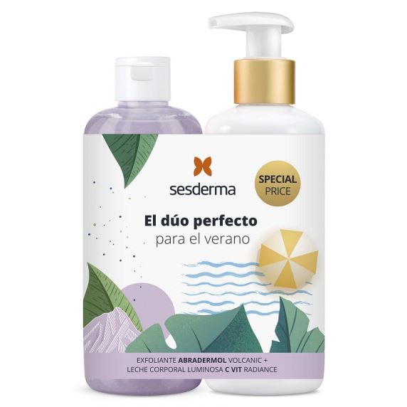 Sesderma Anti-Age Набор C-VIT Radiance Молочко + Скраб Набор: молочко для тела, скраб отшелушивающий