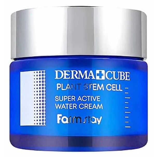 FarmStay Skin Care Derma Cube Plant Stem Cell Super Active Water Cream Крем с фитостволовыми клетками морского укропа