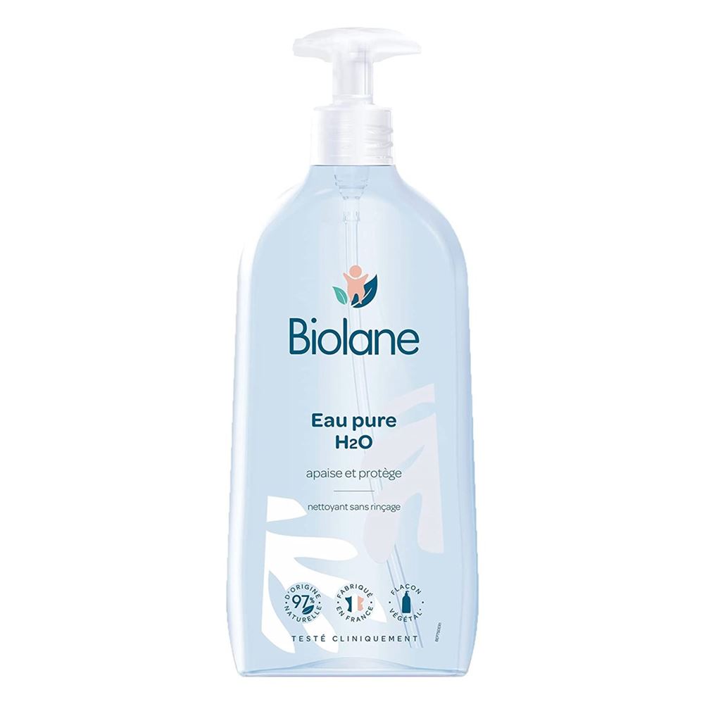 Biolane Dry and Atopic Skin Eau Pure H2O Очищающая жидкость для детей, не требующая смывания