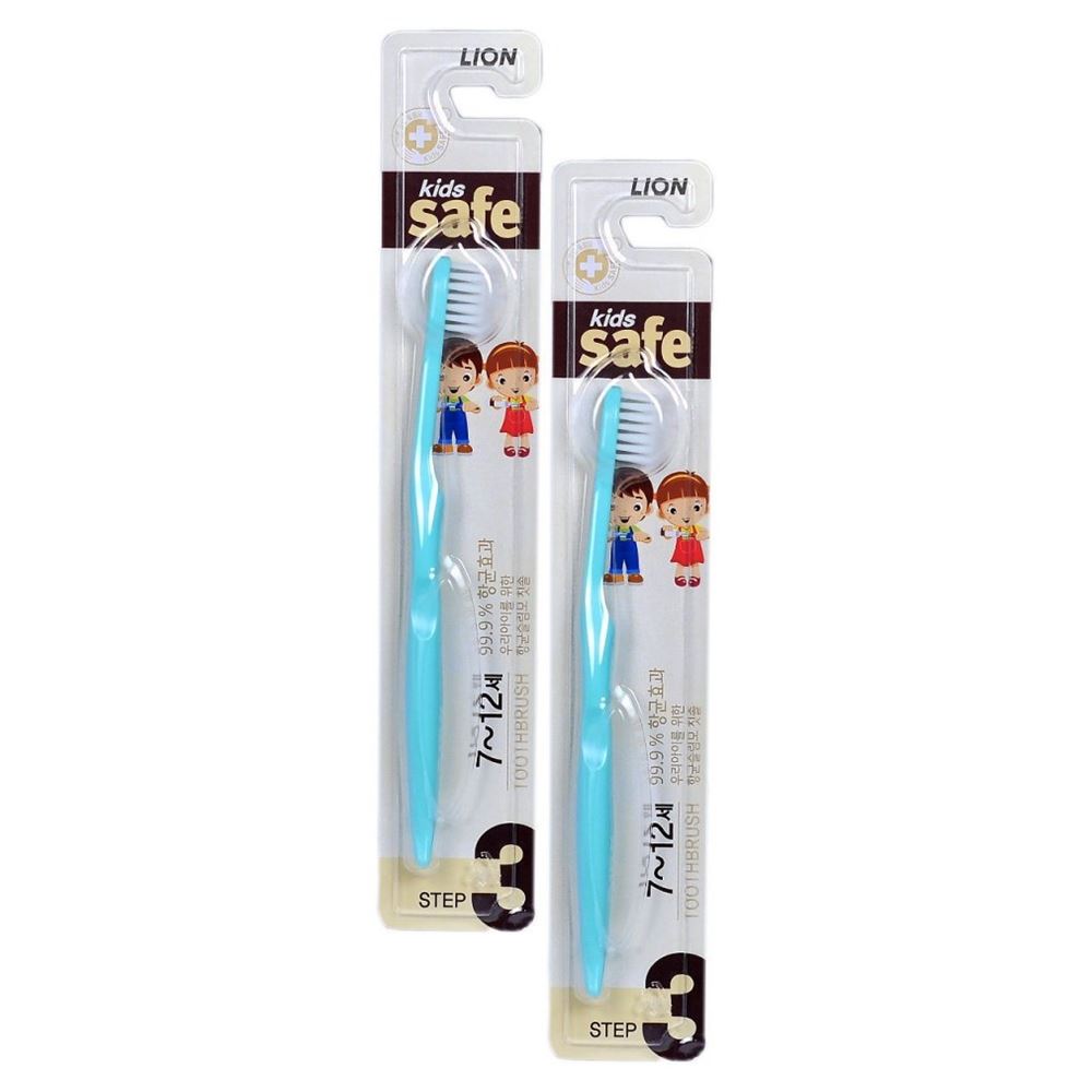 Lion Oral Care Kids safe Toothbrush – Step 3  Детская зубная щётка с ионами серебра №3 "Kids safe" (для детей от 7 до 12 лет)