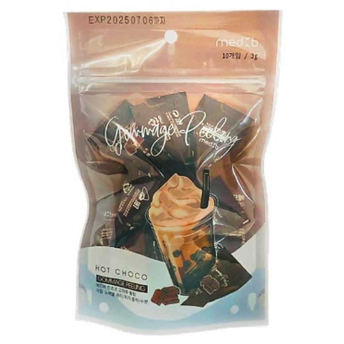 MedB Face Care Hot Cacao Gommage  Гоммаж для лица с экстрактами какао и молочного протеина 