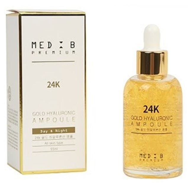 MedB Face Care Premium 24K Gold Hyaluronic Ampoule  Сыворотка для лица с гиалуроновой кислотой и золотом
