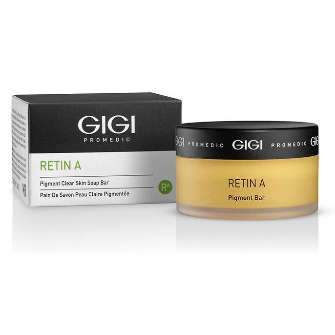 GiGi Retinol Forte Retin A Pigment Soap bar Мыло-антипигмент со спонжем 