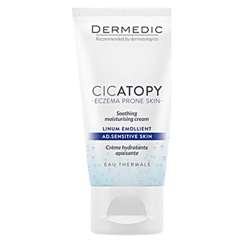 Dermedic Cicatopy / Linum Emollient Cicatopy Soothing Moisturising Cream Увлажняющий успокаивающий крем для лица