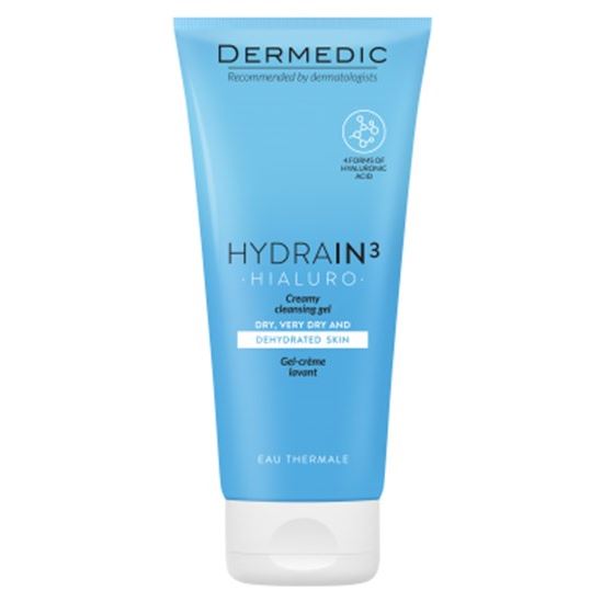 Dermedic Hydrain 3 Hydrain 3 Hialuro Creamy Cleansing Gel Гель-крем для умывания